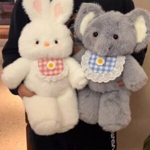 Alternative view of Cute Plush Bear, Kitty, Rabbit, Elephant