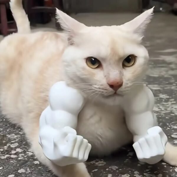 Cat Hulk Arm 3D printed - Image 4